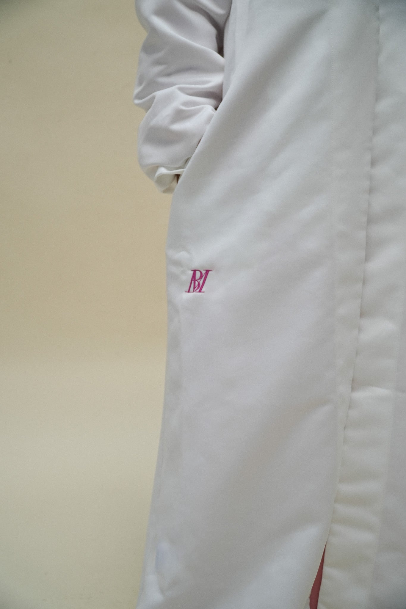 Ivory Open Abaya